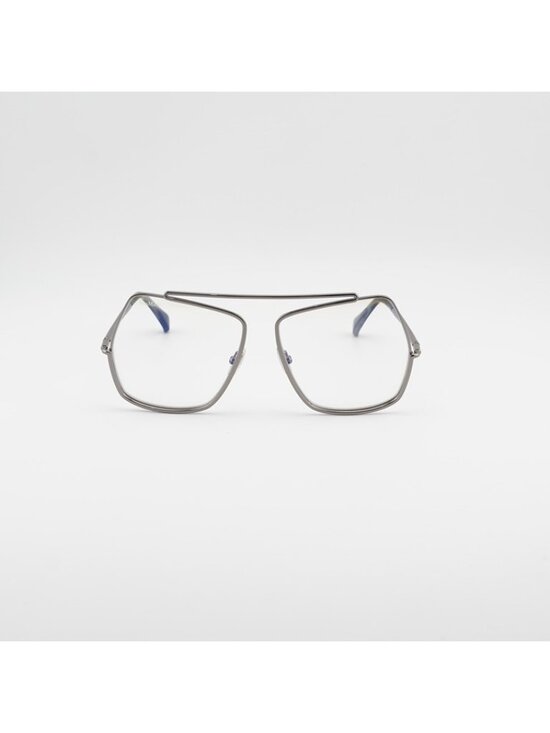 Max Mara MM5118-B 014 Eyeglasses Silver 58mm Square Frame main image 6